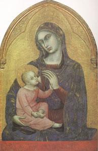 Barnaba Da Modena Virgin and Child (mk05) Sweden oil painting art